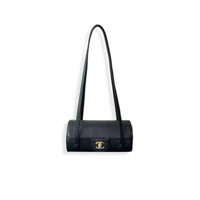CHANEL SMALL BOWLING BAG AS6143 (20.5*10*10cm) CHANEL SMALL BOWLING BAG AS6143 (20.5*10*10cm)